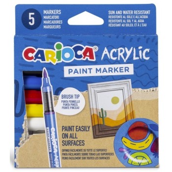 Marker cu vopsea acrilică...