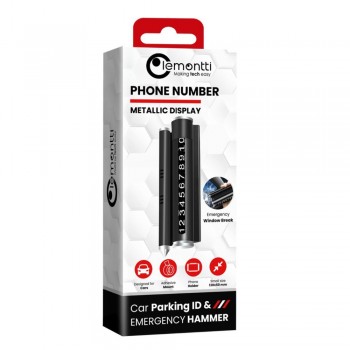 Lemontti display auto numar...