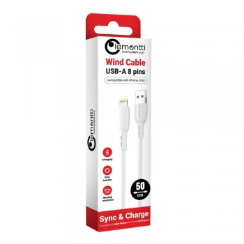 Lemontti Cablu Wind USB-A...