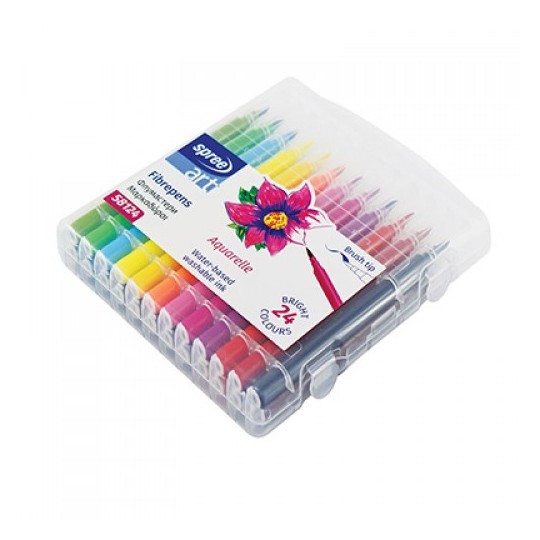 Set carioci SPREE BRUSH, 24...