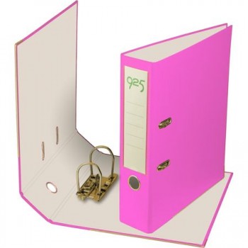 Biblioraft A4, PP, 75 mm, roz